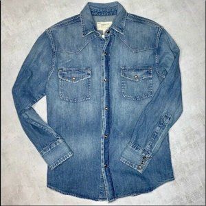 Current Elliott Denim Shirt "The Western"